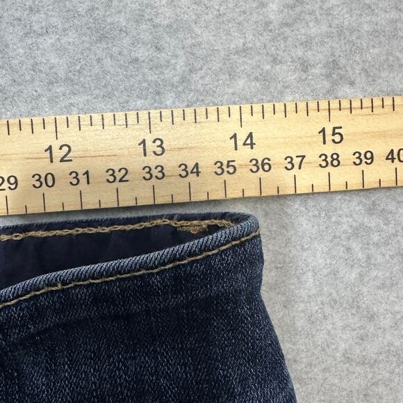 Paige Bootcut Jeans Womens Size 29 Dark Wash Blue Penrose Hidden Hills Mid Rise - Picture 10 of 13